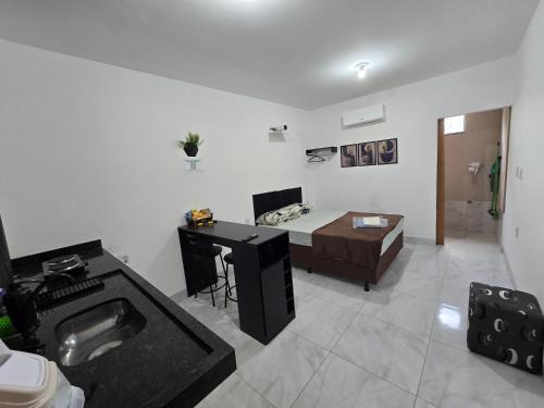 Flat completo 15 com ar condicionado e colchão confortável