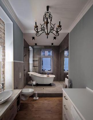 Flat in neo country style aus Gründerzeit bis 6 Person