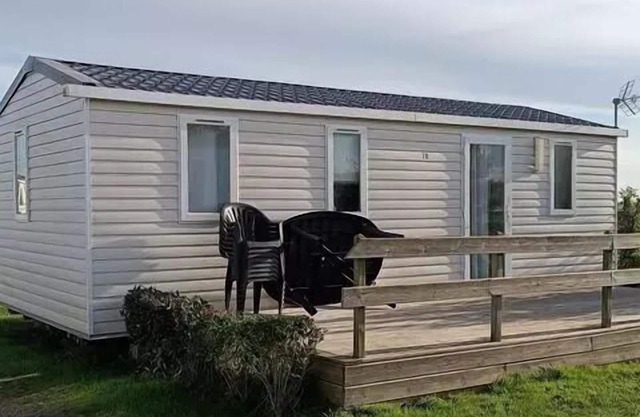 Flower Camping Omaha Beach * - Mobile home for 8 people