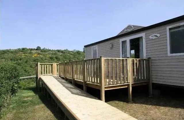 Flower Camping de Mars * - Mobile home 34m2/2 bedrooms - Terrace (adapted person with reduced mobility) 4 people