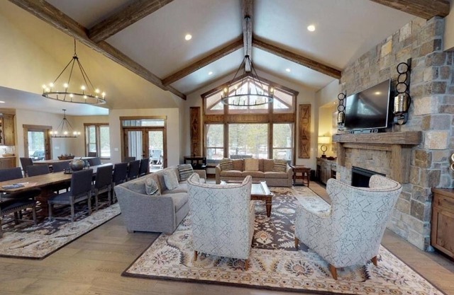Forest View Lodge with Hot Tub, Firepit & Game Room