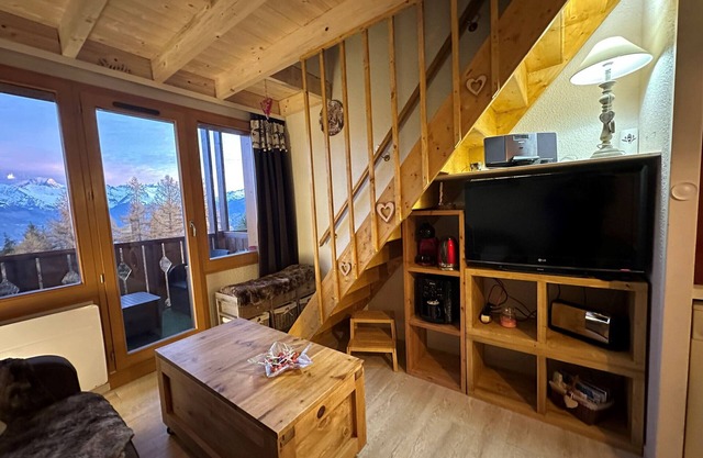 Renovated duplex 3R+cab 6 ppl, balcony, Mont Blanc view