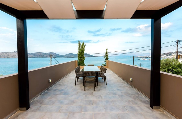Front row sea view villa