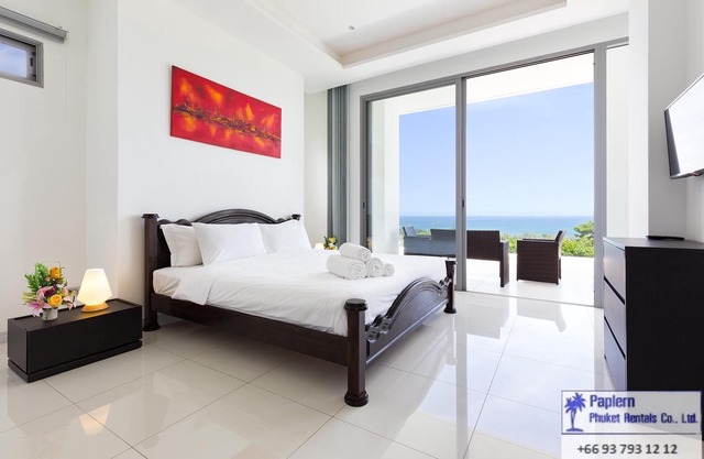 FULL SEA VIEW APARTMENT - PRIVATE SWIMMING POOL JACUZZI - 3BR - 6/7P