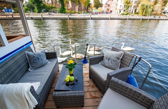 Fully-Equipped Boat 'Lisa' with Terraces