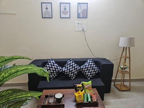 Fully furnished 1 BHK home with AC