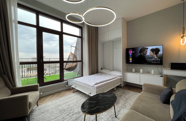 Fully Furnished Apartment in the heart of the city with an Amazing view