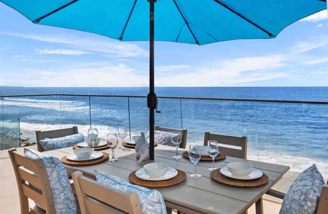 Fun and Fresh Beachfront Sandy Beach Bon Fire Ring