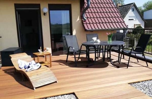 * FW 6 upstairs with a large balcony - * Ferienwohnungen Wiesenblick