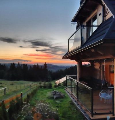 Góralski domek z bali SAŁAS