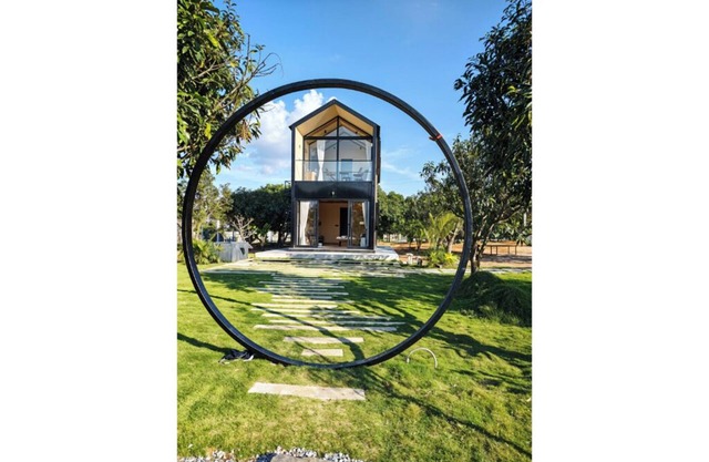 Gable Grove 2BR Mango Farm Retreat in Thalli by Homeyhuts