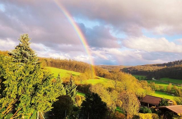 Gemütliche Ferienwohnung mit Traumhaften Ausblick im Schönen Feldatal