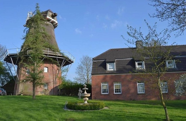 Gemütliche Og-wohnung für 4 Personen im Müllerhaus der Uttumer Mühle