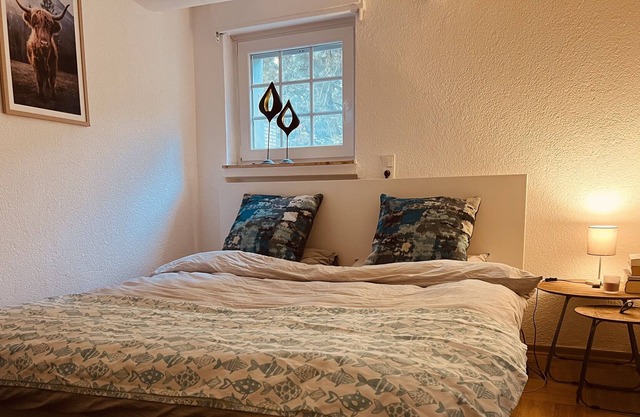 Gemütliche Wohnung Oben auf dem Berg auf dem Ponyhof. Haustiere Willkommen