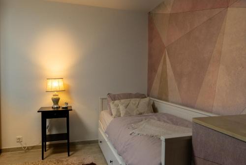 Gemütliches Zimmer im Stuttgart Flughafen Messe