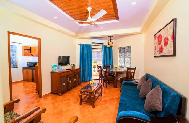 'Golden Sea Shell' 1 bhk Beach apartment
