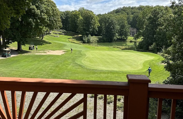Golf for 35 and stay at a reduced rate! Take in the fall colors!