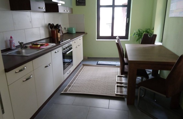 Green, quiet, modern and cozy furnished maisonette apartment with patio