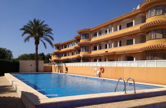 Ground Floor Apartment with 20m private, enclosed key-access-only pool in front