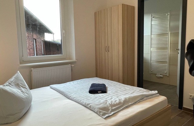 Guest house double room 206 - Lokschuppen Pasewalk- Guest houses with double rooms, single rooms and