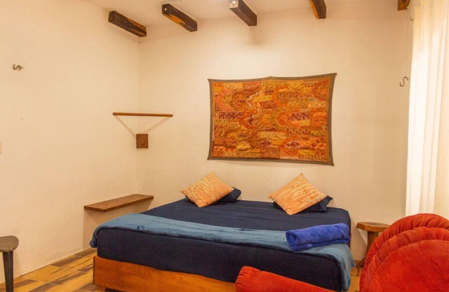 Habitación en casa rústica