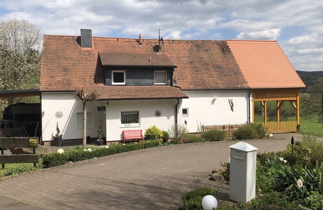 Half-timbered apartment at the Rohrbacher Hof Not at home and yet at home