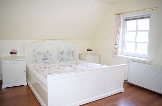 Half-timbered house on a dream plot in the Lüneburg Heath