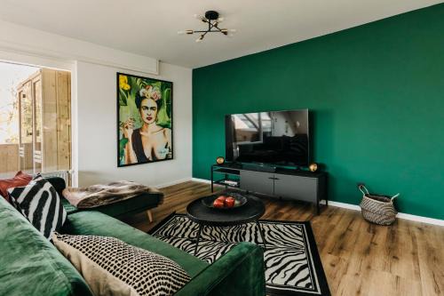 Happy Platz mit Sauna, Flair & Platz für 6 Personen