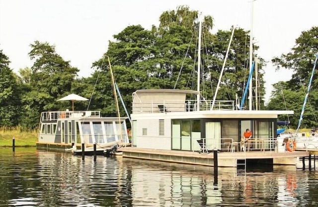 Hausboot in Ueckermuende