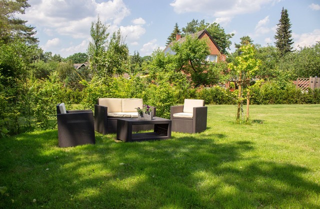 Heideträume Appartements "Weltenbummler", balcony, nature reserve