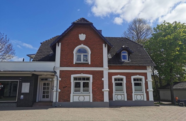 Hensen: Apartment with covered terrace in the center of Tarp - Holiday apartment