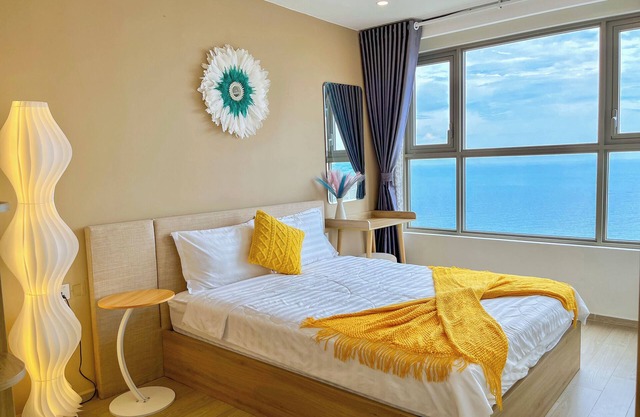 High floor Sea View - 100 meters from the beach and free swimming pool