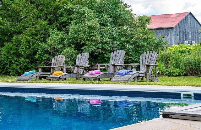 Historic Farmhouse with Pool, Hot Tub, Outdoor Shower, Stream,Barn, on 100 Acres