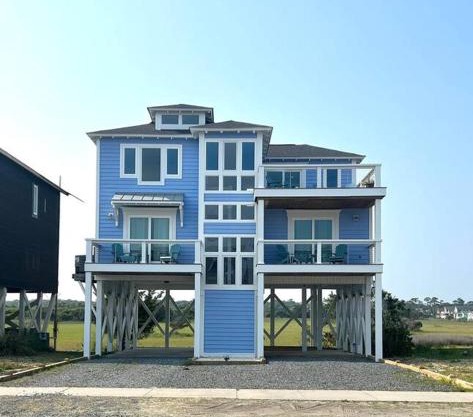 Holden Beach House Second Row with surround views!
