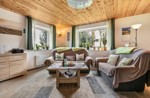 Holiday Apartment "Ostwind" in a Thatched House with Garden and Wi-Fi