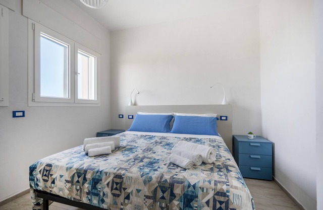Holiday Apartment "Gufo Di Mare - Celeste" with Sea View, Private Terrace