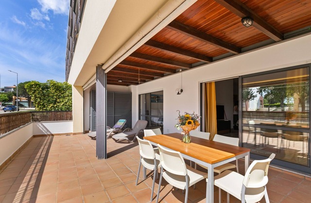 Holiday Apartment "Marina Park" with Private Terrace, Shared Pool & Wi-Fi