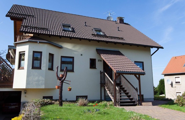 Holiday apartment with a parking space and bicycle storage space, with a balcony, near the forest