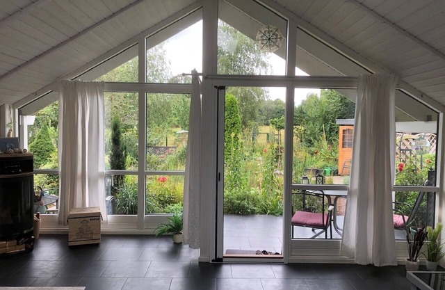 Holiday Home 'Ferienhaus Gartenblick Am Schaalsee' with Private Terrace and Private Garden