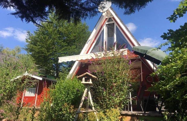 Holiday home in the Pfalz, WLAN, bio-sauna, quiet and sunny location at the edge of the forest