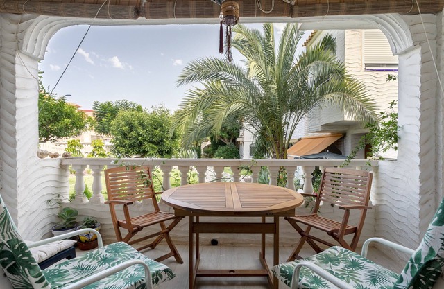 Holiday Home 'Casa en la playa con piscinas A' with Shared Pool, Garden and Air Conditioning