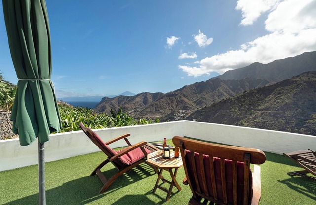 Holiday Home "Casa Tajaraste 1" with Sea and Mountain View, Private Terraces & Wi-Fi