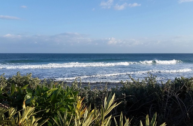 Holiday home direct access to the beach
