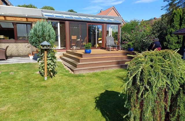 Holiday Home 'Ferienhaus Timm' with Private Terrace, Shared Garden and Wi-Fi