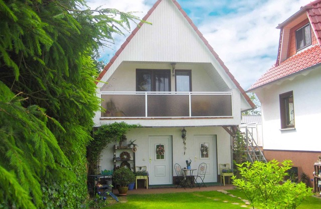 Holiday home with balcony, terrace and garden