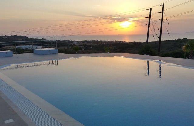 Holiday home with private pool and sea view