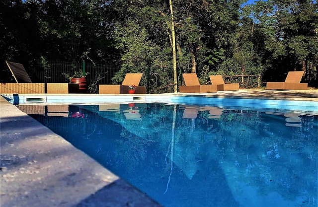 Holiday home with terrace and barbecue