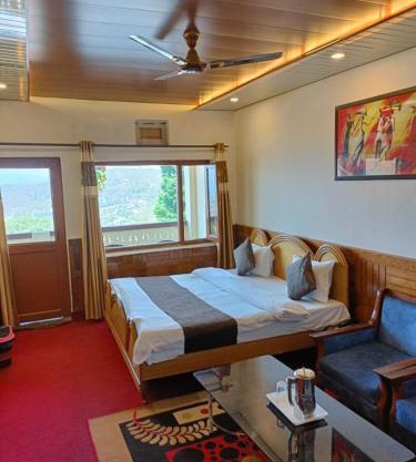 Hotel Tribhuvan Ranikhet Near Mall Road - Mountain View -Parking Facilities - Excellent Customer Service Awarded - Best Seller