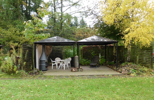 House at mid-lake via Tiefensee