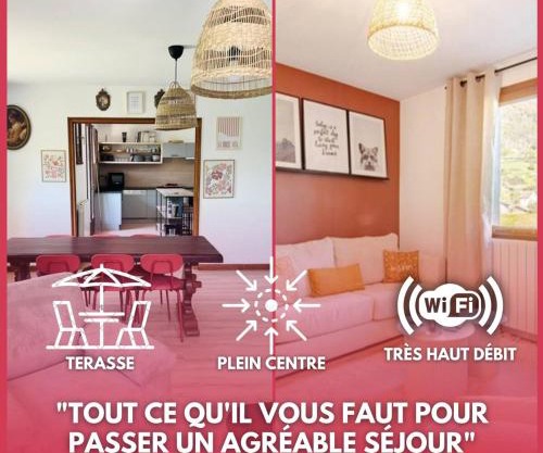 House for 11 people, 2 intimate and friendly apartments